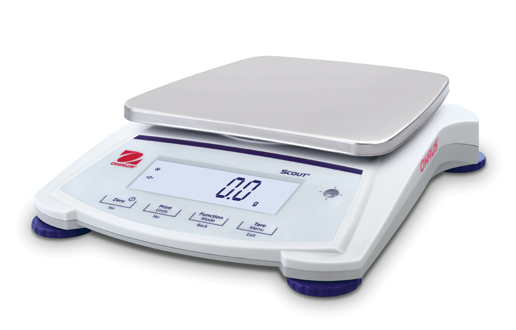 Ohaus Scout Jewellery SJX6201 6200g x 0.1g Portable Balance With Internal Calibration